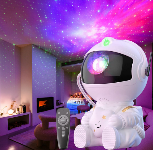 Astronaut Galaxien und Sternenprojector