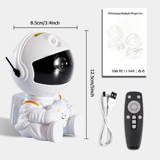 Astronaut Galaxien und Sternenprojector
