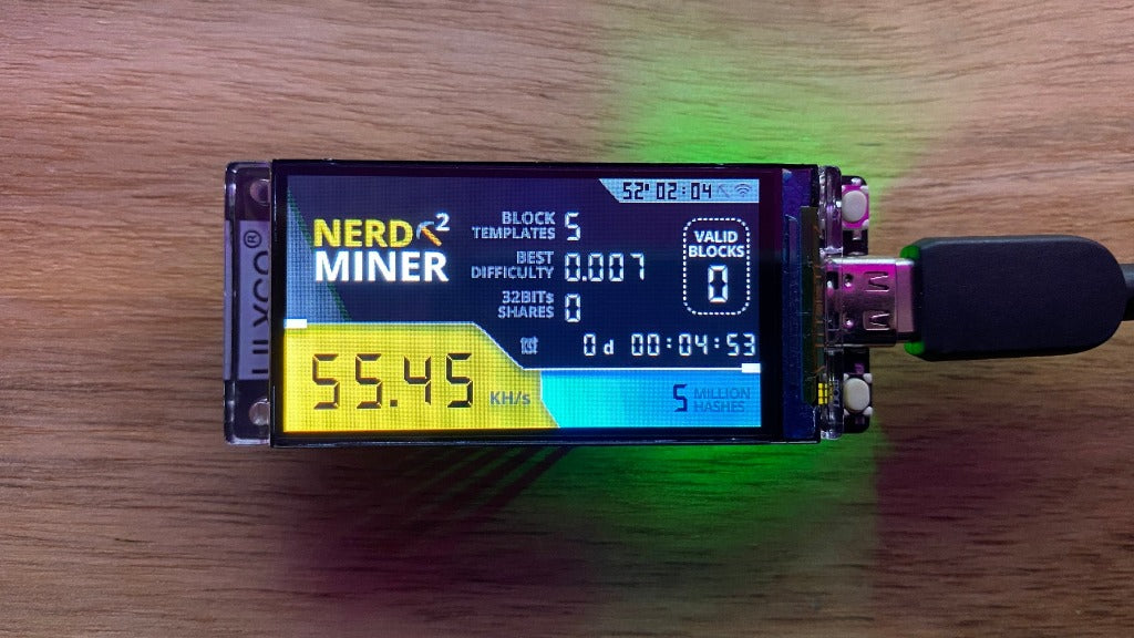 NerdMiner V2 - without case
