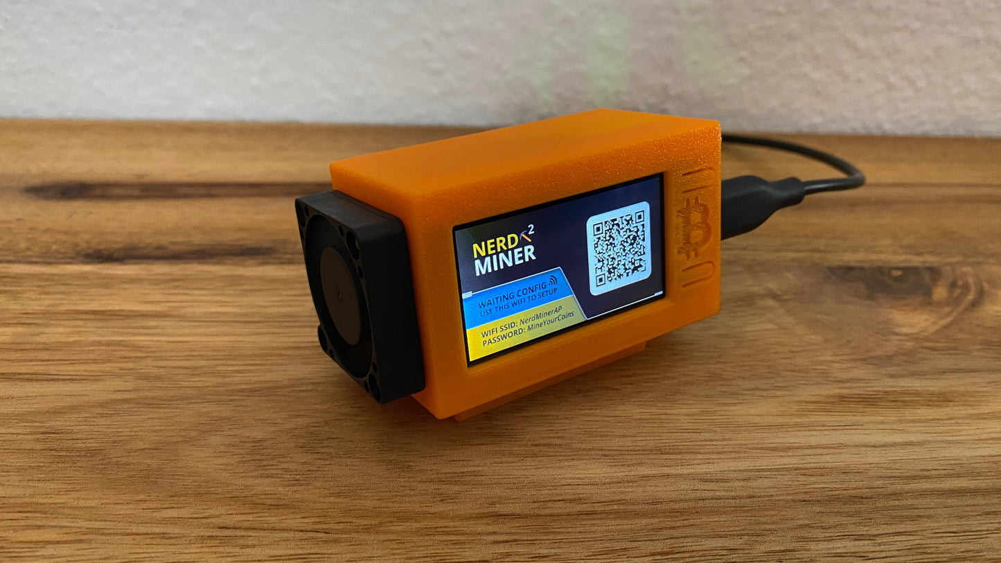 NerdMiner V2 - mit Gehäuse von Makerversum