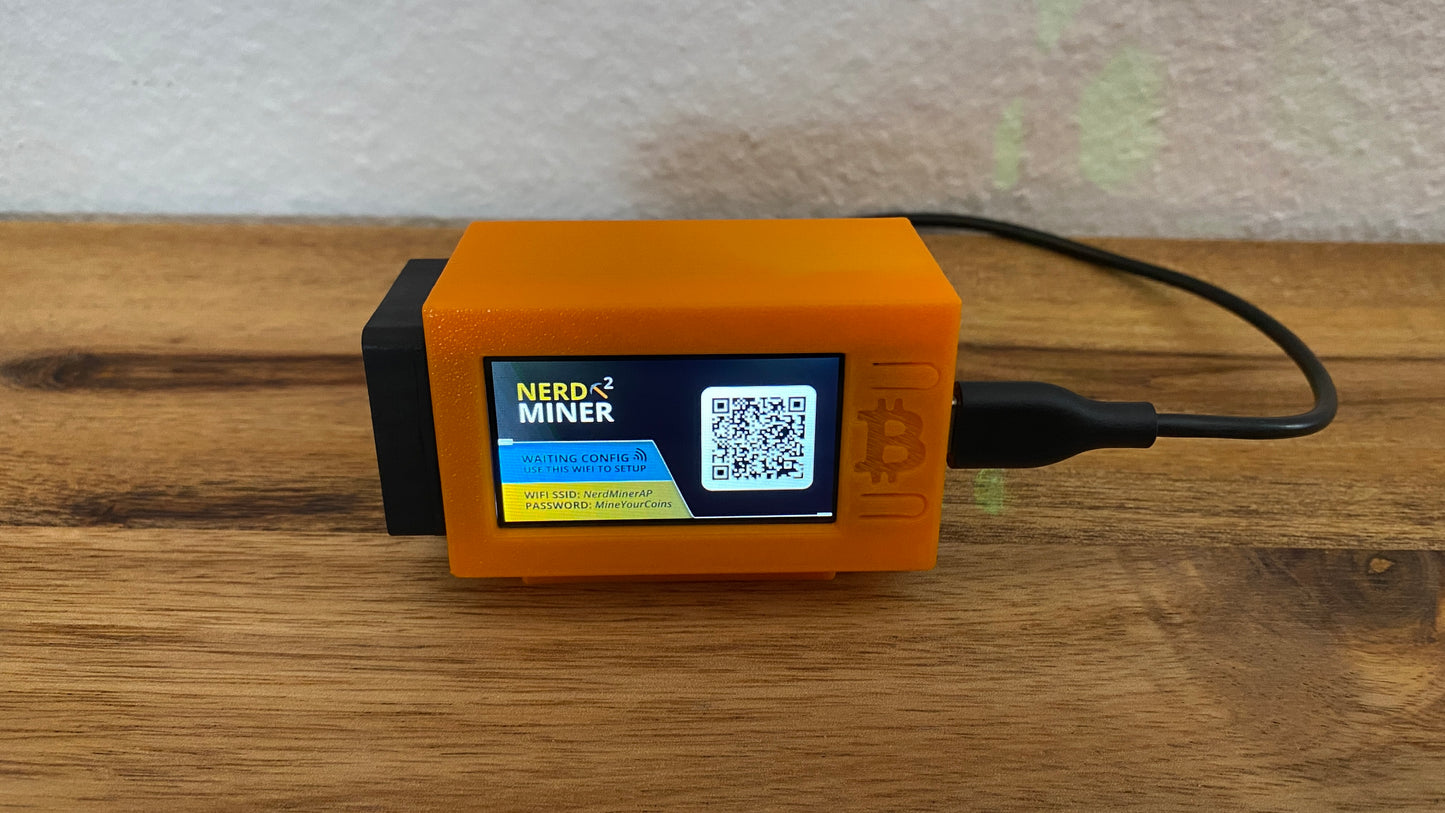 NerdMiner V2 - mit Gehäuse von Makerversum