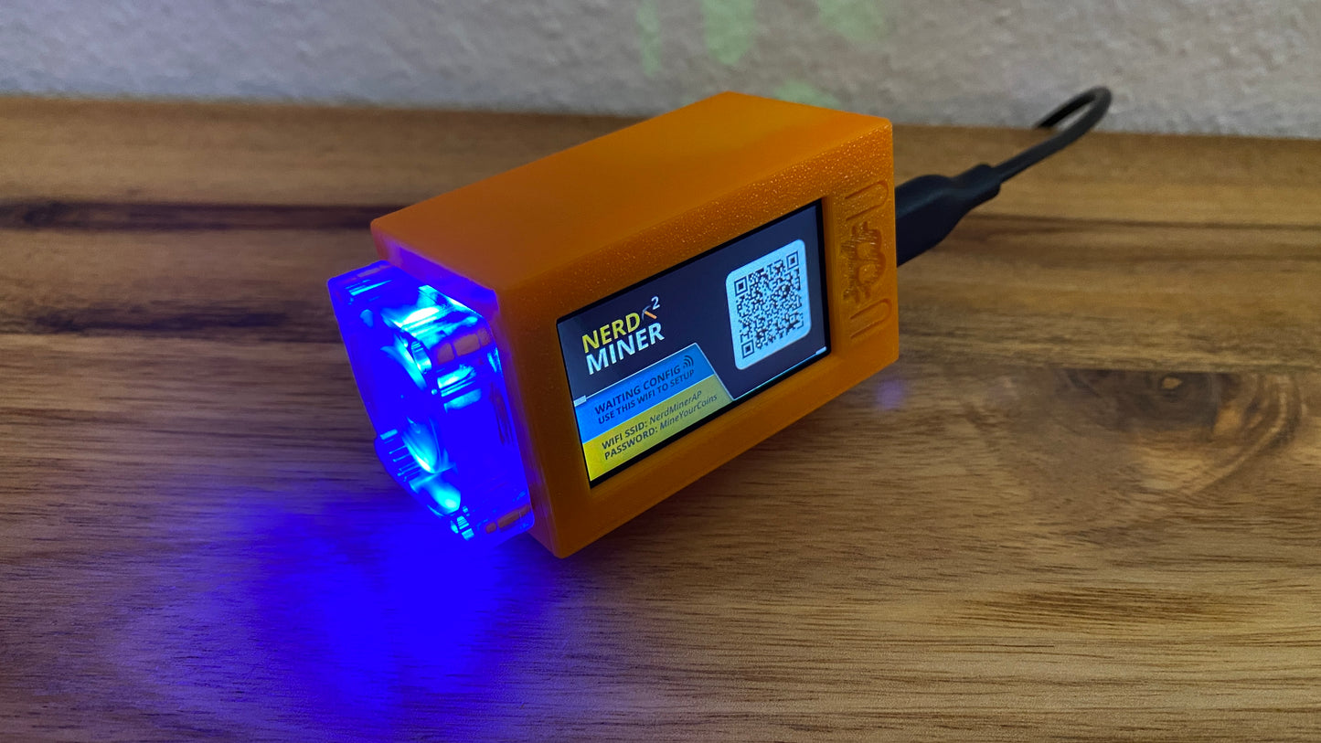 NerdMiner V2 - mit Gehäuse von Makerversum