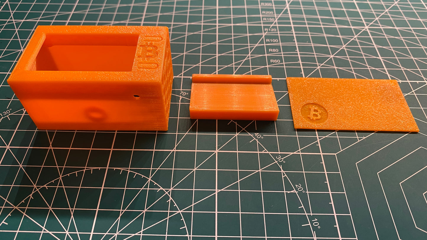 Case with pedestal from Makerversum for LILYGO T-Display-S3 ESP32-S3 1.9" / NerdMiner