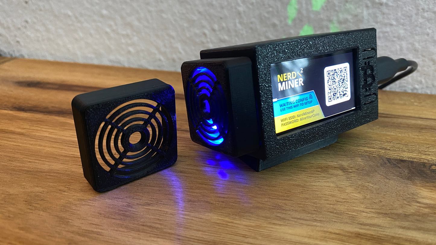 Protective cover / protective grille for 30x30x7 fans