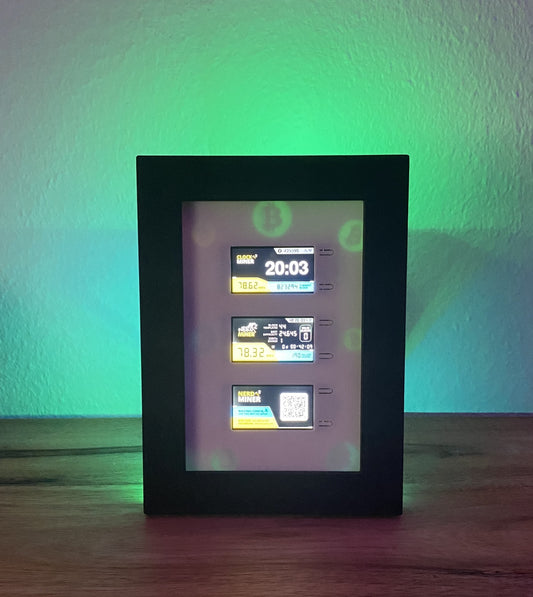NerdMiner V2 - The Frame by Makerversum