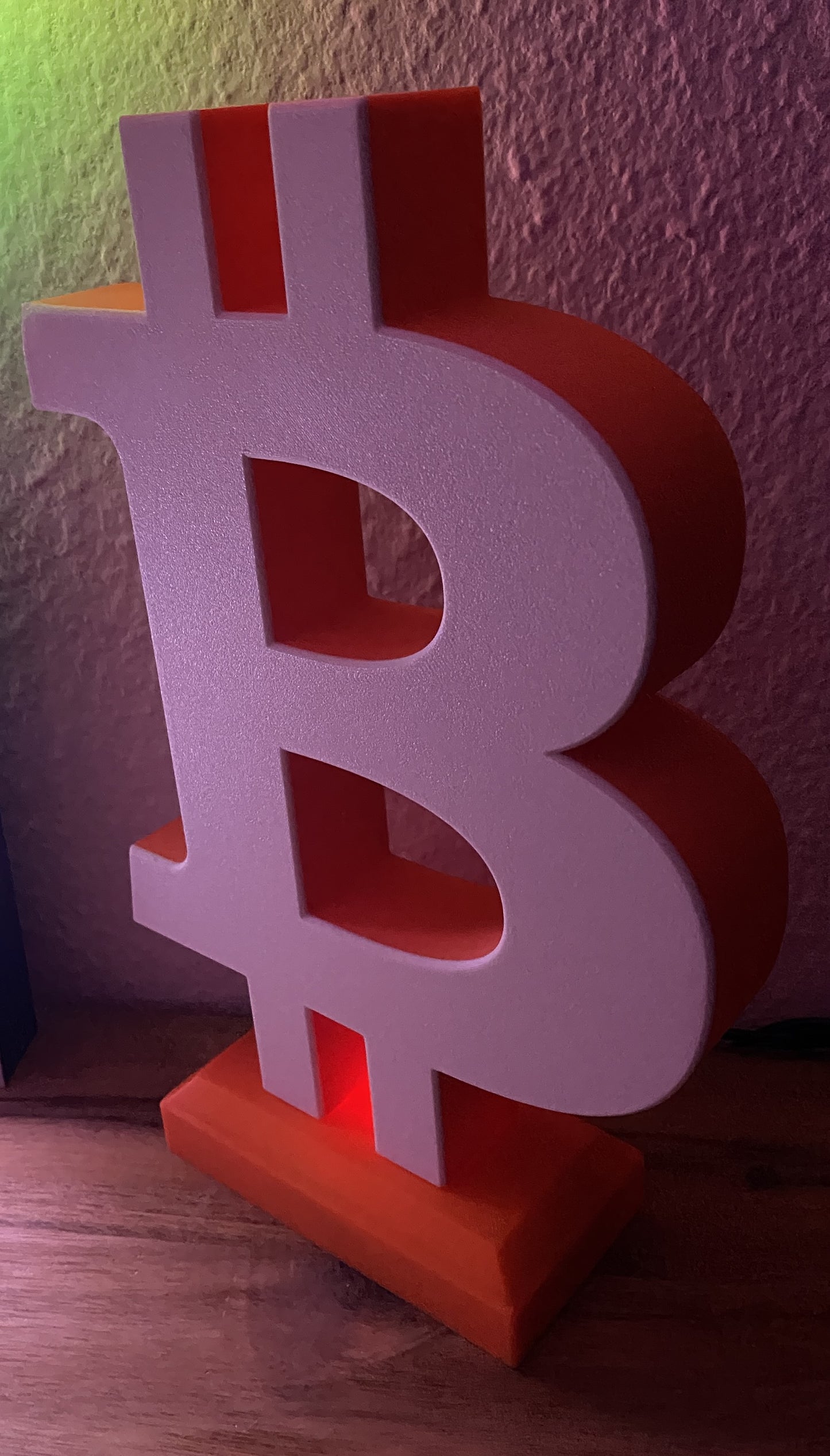 Bitcoin LED Aufsteller