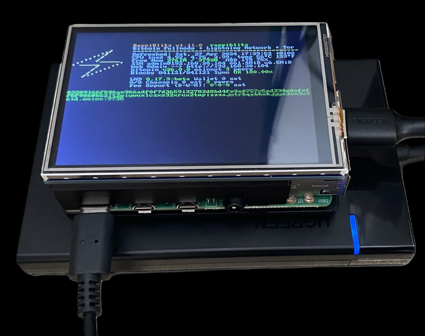 RaspiBlitz - Bitcoin Full Node mit Raspberry Pi 4B