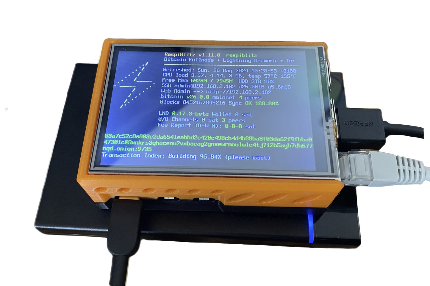 RaspiBlitz - Bitcoin Full Node mit Raspberry Pi 5