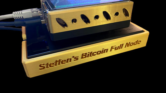 Personalisiertes Podest für Bitcoin Full Nodes von Makerversum