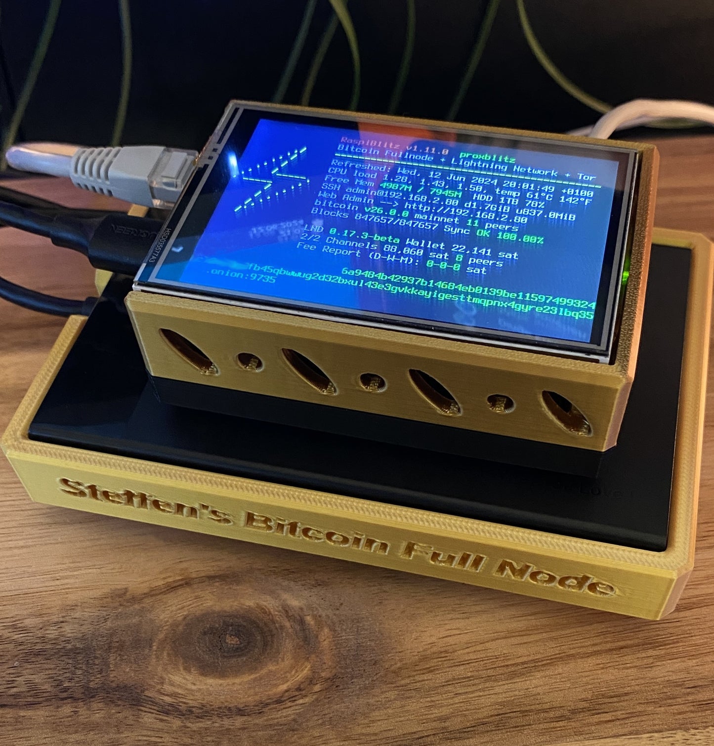 RaspiBlitz - Bitcoin Full Node mit Raspberry Pi 5