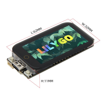 LILYGO® T-Display-S3 Touch, ESP32-S3 R8 Wifi BLE 1.9 Zoll